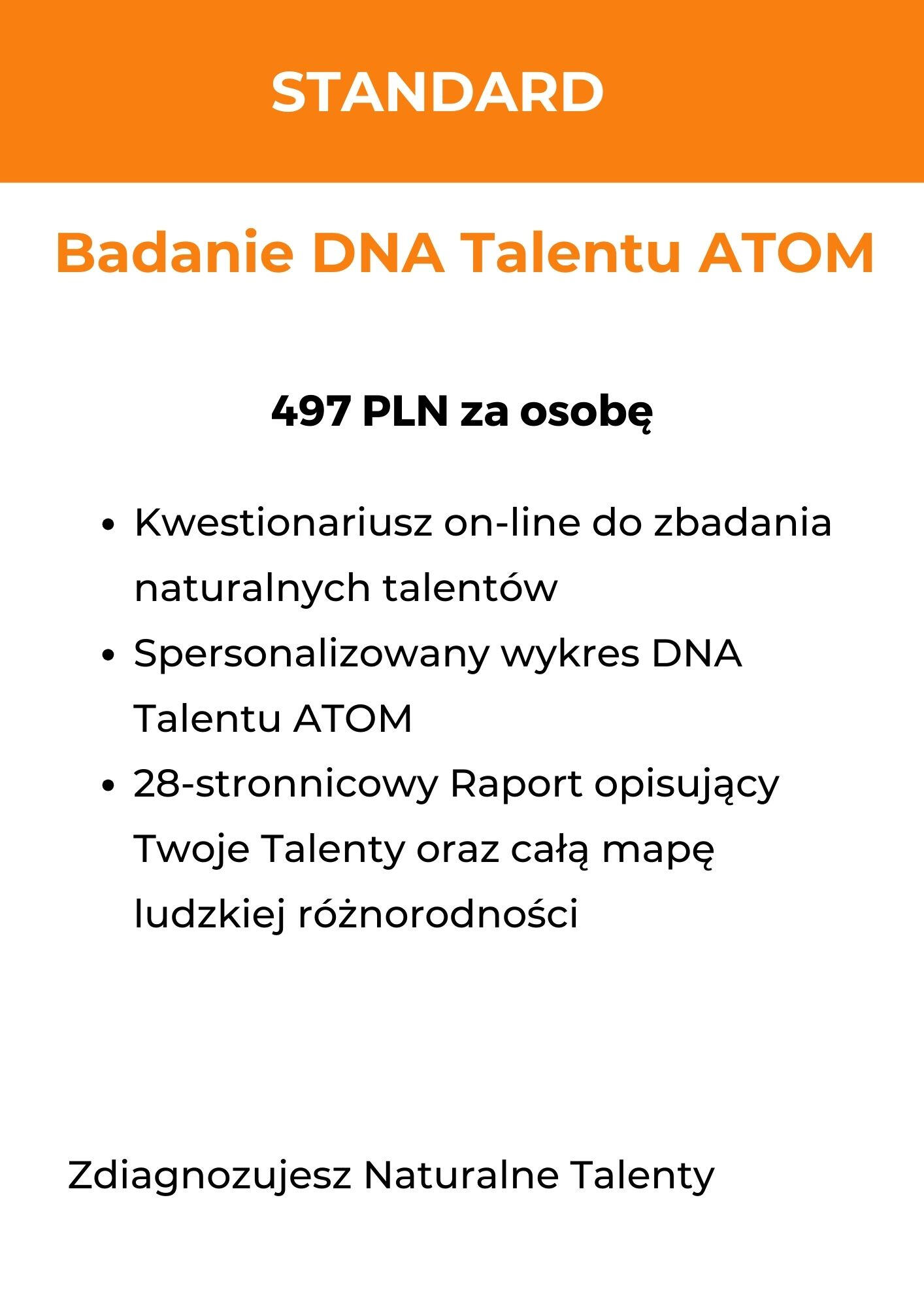 Badanie DNA Talentu ATOM